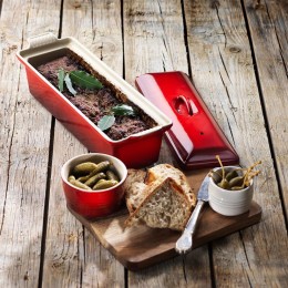 Le Creuset Форма для запекания Террин 32 см, чугун, вишня