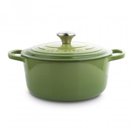Le Creuset Кастрюля круглая 22 см, чугун, пальмовый 