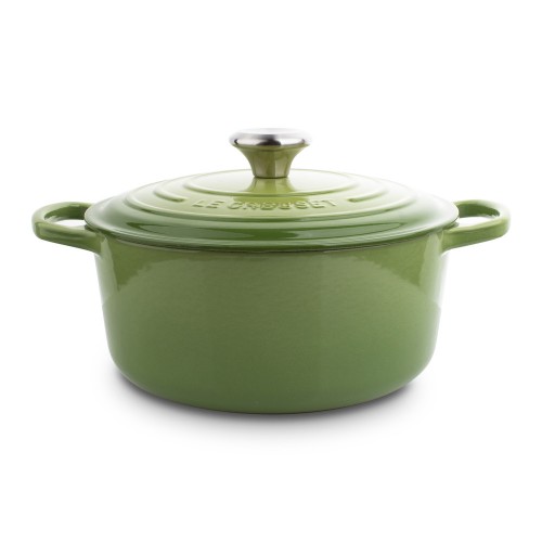 Le Creuset Кастрюля круглая 22 см, чугун, пальмовый 