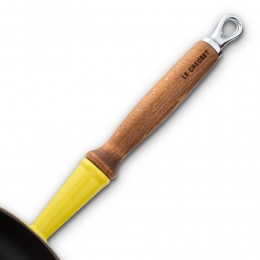 Le Creuset Сковорода 28см, эмалированный чугун, цвет: желтый солнечный 