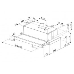 Вытяжка Smeg KSET61E2