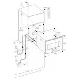  Духовой шкаф  GAGGENAU BS470112