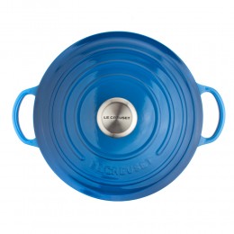 Le Creuset Круглая кастрюля 26 см, чугун, цвет:марсель