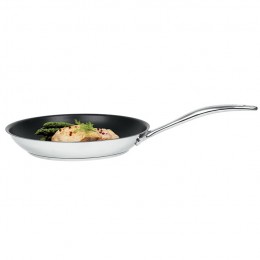 Сковорода Куквэй Мастер, нержавеющая сталь, антипригарное покрытие, 20 см, CWMP20E, CRISTEL