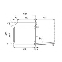 Духовой шкаф Bertazzoni F6011MODELN
