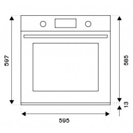 Духовой шкаф Bertazzoni F6011MODPLN
