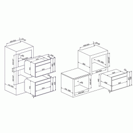 Духовой шкаф Smeg SF4800MP