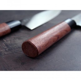 Нож для нарезки KAI, Магороку Красное дерево, лезвие 8,0"/ 20 см., pукоятка красное дерево 12 см.