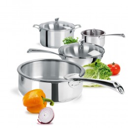 Крышка выпуклая Кастелин, стекло, блестящая, Ø28 см, K28CHVB, CRISTEL