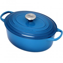 Le Creuset Кастрюля овальная 31 см, чугун, марсель 