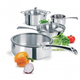 Крышка плоская Кастелин, стекло, Ø26 см, боковая ручка, K26CHVP, CRISTEL