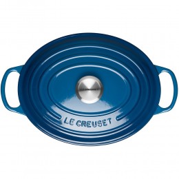Le Creuset Кастрюля овальная 31 см, чугун, марсель 