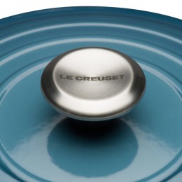 Le Creuset Кастрюля круглая, 22см, 3,3л, чугун, Лазурь