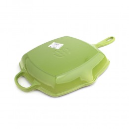 Le Creuset Квадратная сковорода-гриль 26 см, чугун, пальмовый 