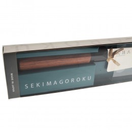 Нож для нарезки KAI, Магороку Красное дерево, лезвие 8,0"/ 20 см., pукоятка красное дерево 12 см.