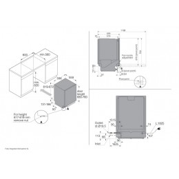 Посудомоечная машина ASKO DSD644B/1