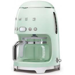 SMEG DCF02PGEU Стиль 50-х г.г. Капельная кофеварка пастельный зеленый