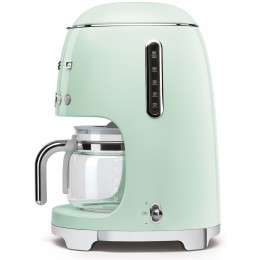 SMEG DCF02PGEU Стиль 50-х г.г. Капельная кофеварка пастельный зеленый
