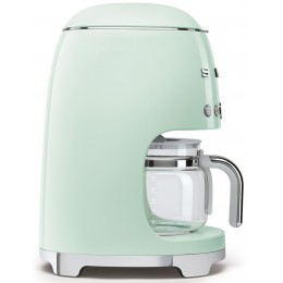 SMEG DCF02PGEU Стиль 50-х г.г. Капельная кофеварка пастельный зеленый