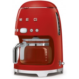 Капельная кофеварка Smeg DCF02RDEU красный