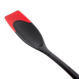 Le Creuset Ложка с прямым краем, силикон, цвет: красный 