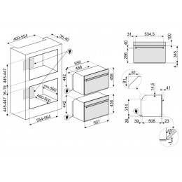 Духовой шкаф Smeg SF4301MX