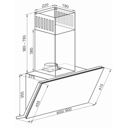 Вытяжка Kaiser AT 6430FG Eco