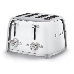 Тостер на 4 ломтика Smeg TSF03SSEU