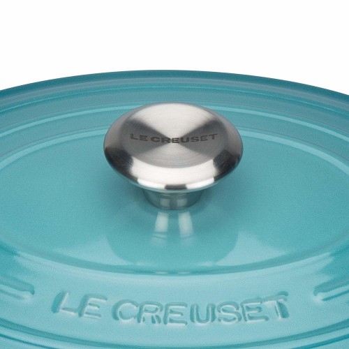 Le Creuset Кастрюля овальная для запекания 27 см, чугун, цвет бирюзовый