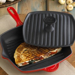 Le Creuset пресс для сковороды, цвет черный матовый 20153260000460