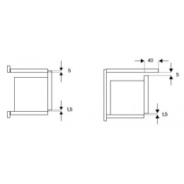 Духовой шкаф Bertazzoni F457MODVTX