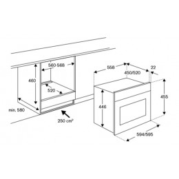 Духовой шкаф Bertazzoni F457MODVTX