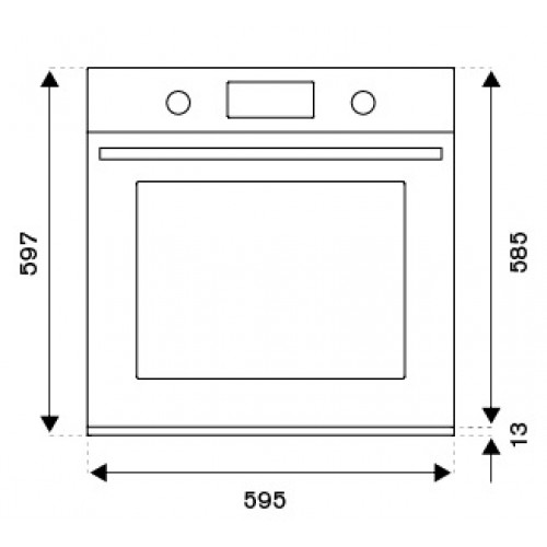 Духовой шкаф Bertazzoni F6011MODPTN