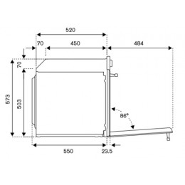 Духовой шкаф Bertazzoni F6011MODPTN
