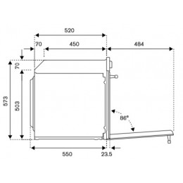 Духовой шкаф Bertazzoni F6011MODVPTN