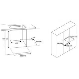 Духовой шкаф Bertazzoni F6011MODVPTN