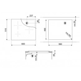 Варочная панель Smeg SI2M7643B