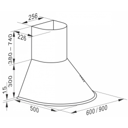 Купольная вытяжка KAISER A 6423 RotBE Eco