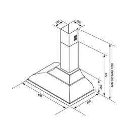 Вытяжка Smeg KC19AOE