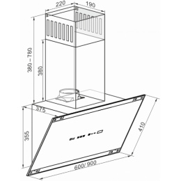 Вытяжка Kaiser AT 9445 AD Eco