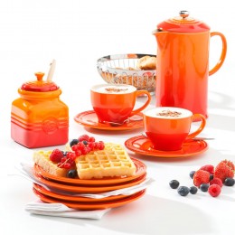 Le Creuset Кофейник с прессом 22 см, оранжевый 