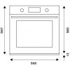 Духовой шкаф Bertazzoni F609HEREKTNE