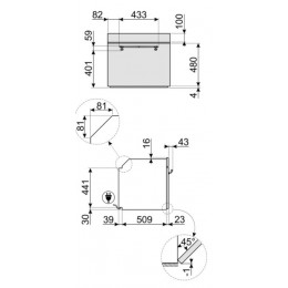 Духовый шкаф Smeg SFP750BSPZ