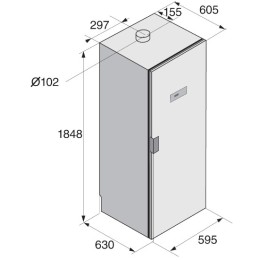 ASKO DC7784V.W Сушильный шкаф 