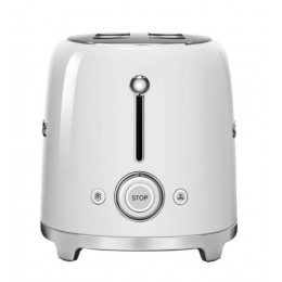 Тостер на 4 ломтика Smeg TSF02WHEU