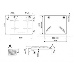 Варочная панель Smeg PV164N2