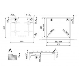 Варочная панель Smeg PV164S2