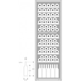 Шкаф для хранения вина Gaggenau RW 282 260