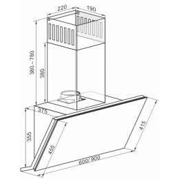 Вытяжка Kaiser AT 9430F Eco