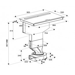 Варочная панель Bertazzoni P904IBHNE